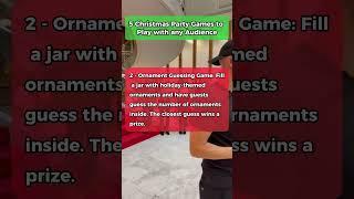 5 GAMES for Christmas and Holiday Parties in 2023 #eventplanning