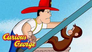Firefighter Training Day  Curious George  Kids Cartoon  Kids Movies