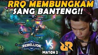 RRQ MODE PUSH MMR HERO!! BANTENG AKHIRNYA TUNDUK!! - RRQ vs RBL Match 2