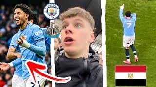 OMAR MARMOUSH Scores INCREDIBLE Hat Trick As Manchester City DESTROY Newcastle