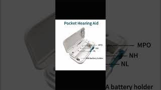 High powerful Digital Hearing Aid For severe to profound hearing loss #Earsmate Bodyword Aid G50D