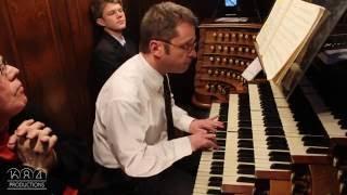 Saint-Sulpice organ, Vincent Warnier plays Bach Kyrie, Gott heilliger Geist BWV 671 (6 Feb 2011)