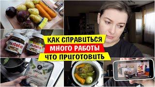 Как СПРАВИТЬСЯ / Много работы / Что ПРИГОТОВИТЬ / Vika Siberia LifeVlog