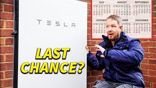 Tesla Powerwall 2 DISCONTINUED? Get One Installed NOW!