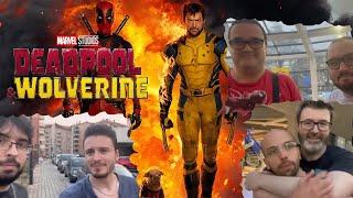 VLOG CAOTICO alla PRIMA di DEADPOOL & WOLVERINE | con MATIOSKI, PAOLO, TRAVATAR, DEBOZ, GIACOMO