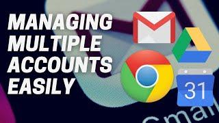 Managing Multiple Accounts - Gmail, Chrome, G suite, Personal Email | Mauricio Aizawa