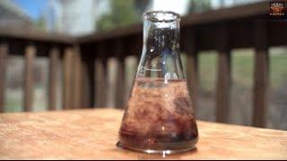 Incredible Chemical Reaction in Slow Motion