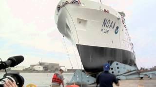 Christening and Launch of the NOAA Ship Reuben Lasker - June 16, 2012