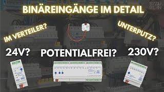 Das musst du über Binäreingänge wissen. KNX für Anfänger I KNX Smarthome I BE-32000.02 I BE-04024.02