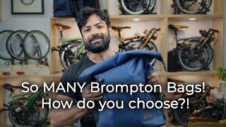 Brompton Folding Bike Bags! What to Choose?