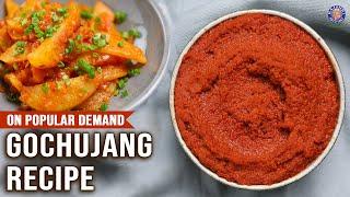 How To Make Korean-Style Red Chilli Paste? | Gochujang Paste | No Miso | Homemade Sauce For Starters