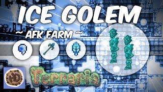 Terraria 1.3 AFK Ice Golem Farm | Get Ice Cores for Frost Armor!
