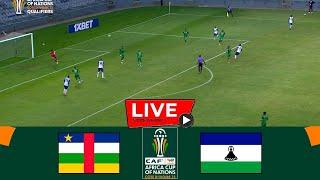 LIVE: CENTRAL AFRICAN  REPUBLIC VS LESOTHO  - WATCH MATCH LIVE - AFRICAN CUP OF NATIONS 2024