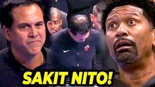 Kahit kalaban nagulat sa ginawa ni Coach Spo, halos maiyak at nanlumo ang Fil-Am coach sa ginawa nya