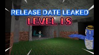 Big Scary LEVEL 18 RELEASE DATE CONFIRMED!!!