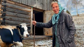 The Difficult Lonely Life Of A 74-year-old Grandmother On A Mountaintop Without Civilization