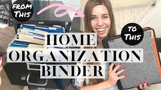 Home Organization Binder Tour | Simple & Easy Filing System | This and Nat