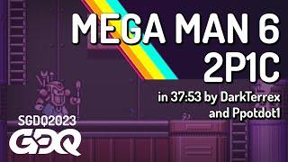 Mega Man 6 2 Player 1 Controller by DarkTerrex and Ppotdot1 in 37:53 - Summer Games Done Quick 2023