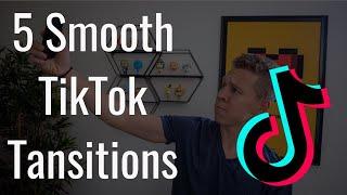 Smooth TikTok Transitions Tutorial (5 TikTok Transitions)