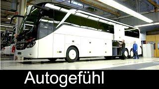 How Daimler/Mercedes busses are built: Setra EvoBus production plant assembly Ulm - Autogefühl