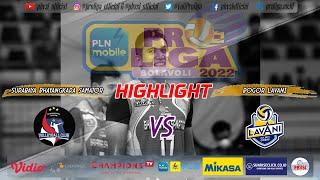 PROLIGA 2022-Highlight Match 16 (Men) Surabaya Bhayangkara Samator vs Bogor Lavani