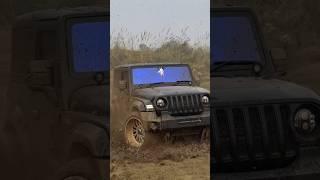 Thar off-roading test  #shorts #thar #automobile #suv #fortuner