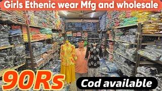 90Rs/Girls Ethnic wear Mfg & wholesale in Mumbai/Ethnic wear wholesale market in Ulhasnagar-2