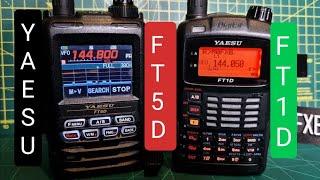 YAESU FT5D with YAESU FT1D