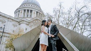 Janna & Gabs | Save-The-Date | Engagement Session London, Big Ben, London Eye, St. Paul's Cathedral