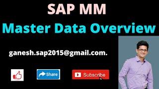 SAP MM Master Data Overview | SAP ERP Popular Videos in YouTube | SAP Free Videos in Online to learn