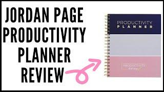 Jordan Page, Productivity Planner Review