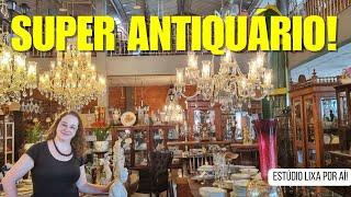 TOUR em SUPER ANTIQUÁRIO| Um dos meus favoritos #antiguidades #antiquario #reliquias  #moveisantigos