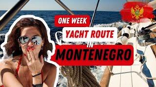 Montenegro sailing from Kotor