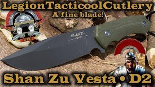 Shan Zu Vesta Drop Point in D2 Steel!  #edc #bushcraft #knife #huntingknife #hiking #blade