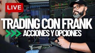 Analisis Bolsa de Valores con Frank- Trading LIVE con $GOOGL $TSLA $NVDA