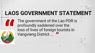 Laos government breaks silence on the deaths of six tourists from methanol poisoning