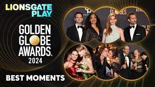 Best Moments | Golden Globes 2024 Awards | @lionsgateplay