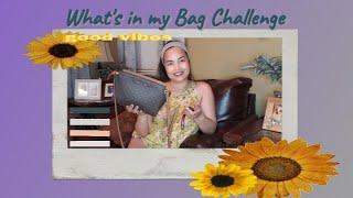 WHAT'S IN MY BAG? || CHALLENGE ACCEPTED || VLOG # 30 || Fil-Am Life in the US