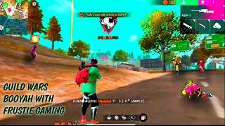 Guild wars Booyah! with Frustie Gaming ️️#frustiegaming# kbschathan #raistar #freefire