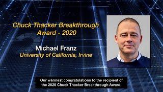 ACM Celebrates Recipients of the 2020 Charles P. “Chuck” Thacker Breakthrough in Computing Award