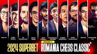 2024 Superbet Chess Classic: Round 1 | Gukesh, Pragg, Anish | Live Commentary by Sagar & Amruta