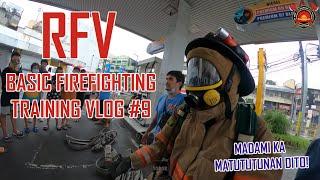 RAW VLOG#9 RFV BASIC FIREFIGHTING TRAINING | Christian Kevin Reyes Vlogs | Response Fire Volunteer