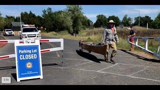 How people are still enjoying Lake Natoma, despite parking lot closed for COVID-19