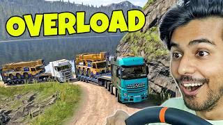 TRANSPORTING HEAVY CARGO IN ON DANGEROUS ROADS WITH  @NavritGaming8