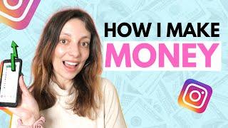 How I make money on Instagram with less than 10k followers | 6 tips to make money on Instagram