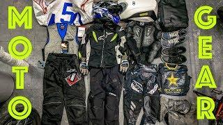 2017 MOTORCYCLE GEAR HAUL!!