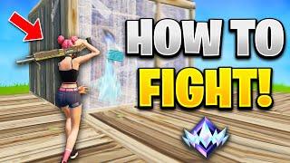 How to ACTUALLY FIGHT Like a PRO In FORTNITE! (Advanced)