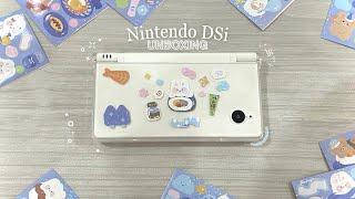 NINTENDO DSI UNBOXING + customisation (White)⋆˙⟡