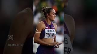 Abby Steiner - the track and field World can’t get enough of her.