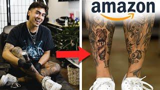 Tattooing Myself With AMAZON TATTOO KIT